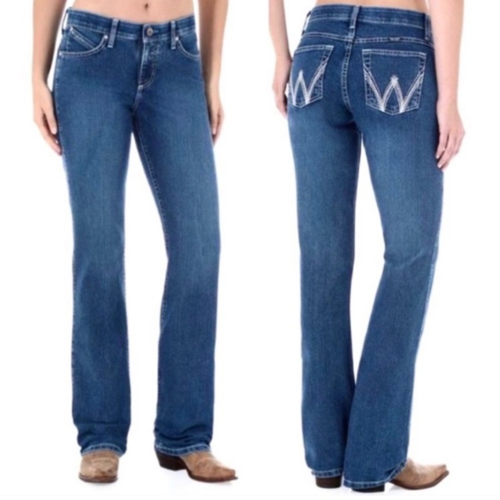 Wrangler Q-Baby Ultimate Riding Jean Women’s Size 12 Cool Max Stretch Equestrian